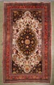 Vintage persialainen Tabriz k&auml;sinsolmittu villamatto &ndash; 226 &times; 145 cm