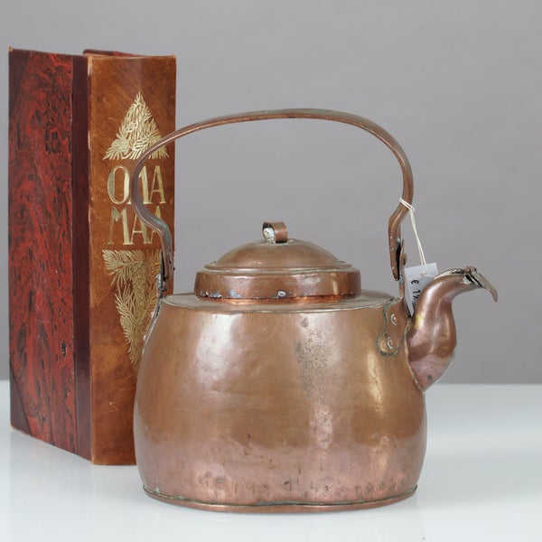 Kuparinen kahvipannu 1800-luvulta