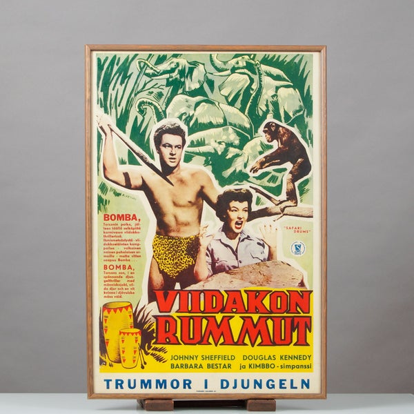 Viidakon rummut &ndash; alkuper&auml;inen elokuvajuliste