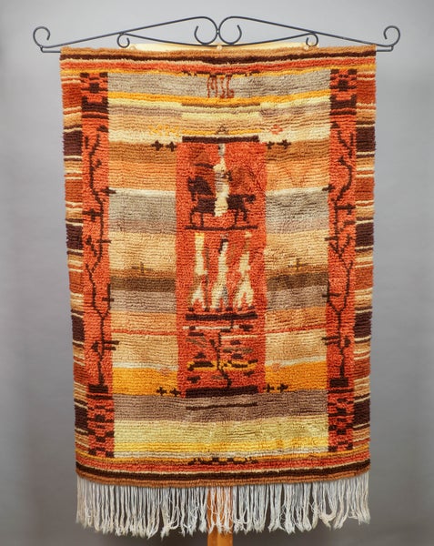 Kolme it&auml;maan tiet&auml;j&auml;&auml; ryijy - Margareta Ahlstedt-Willandt