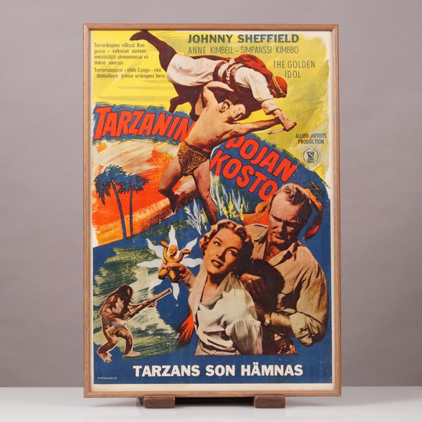 Tarzanin pojan kosto &ndash; alkuper&auml;inen elokuvajuliste