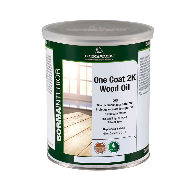 Borma Wachs One Coat 2k puu&ouml;ljy + kovete