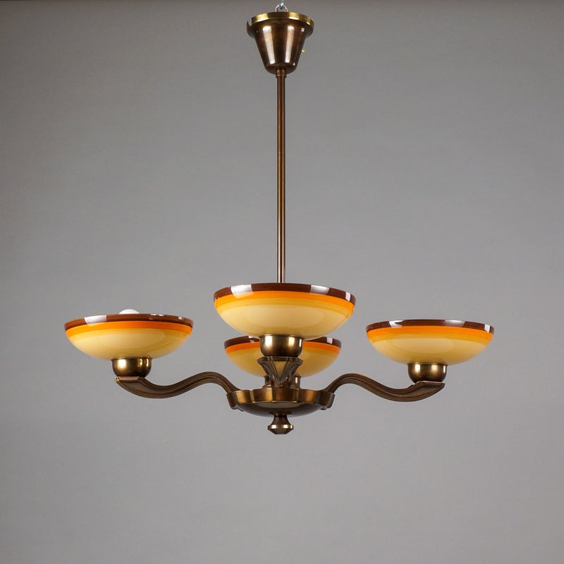 Art deco -kattovalaisin 1930/40-luvulta