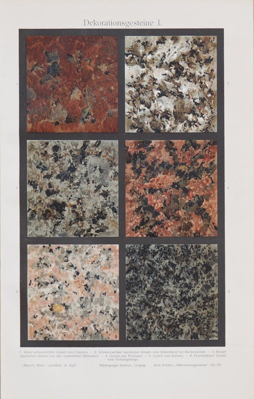 Koristekivilajit I &ndash; Kromolitografia (1900-luvun alku)