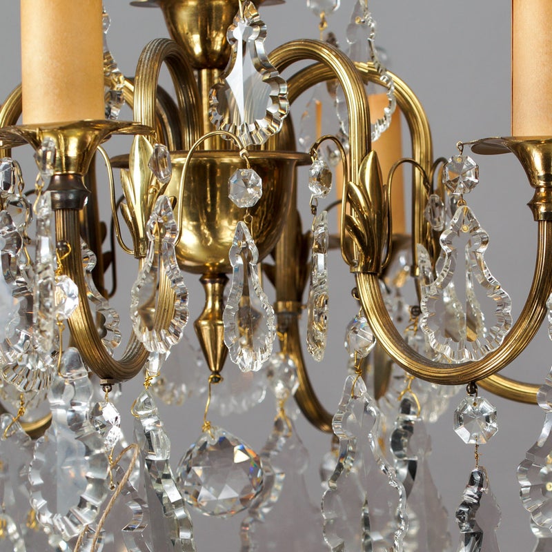 Vintage kristallikruunu, 1950-luku