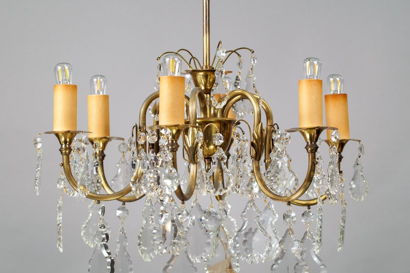 Vintage kristallikruunu, 1950-luku