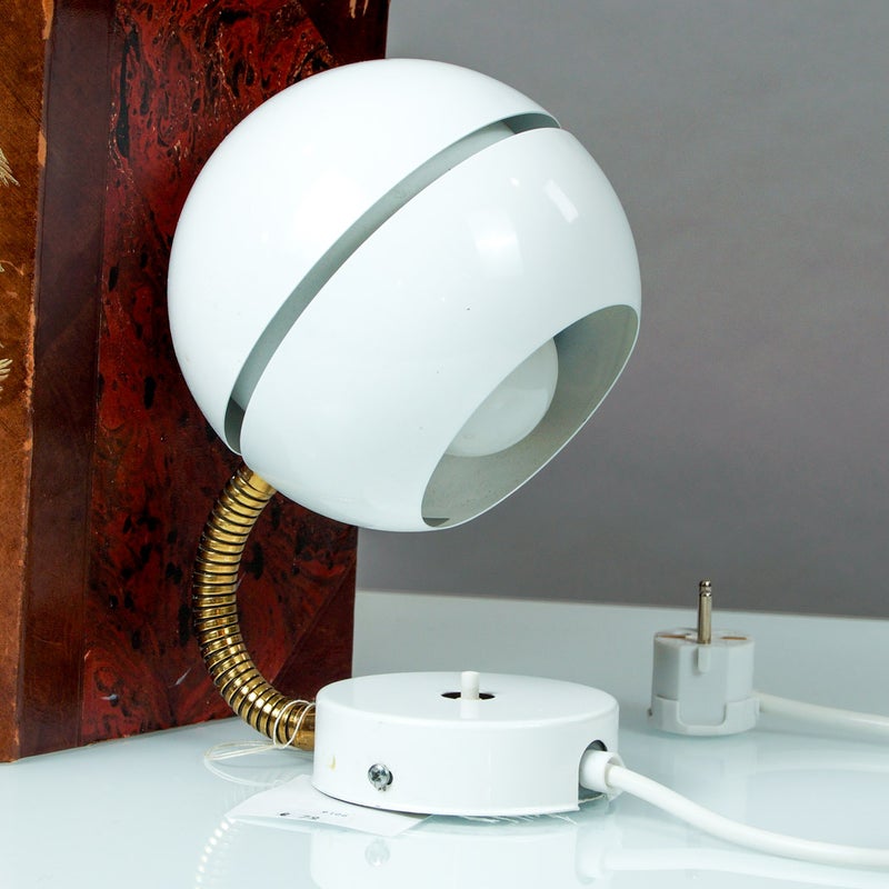 Vintage sein&auml;valaisin Pallukka &ndash; Orno, 1970-luku