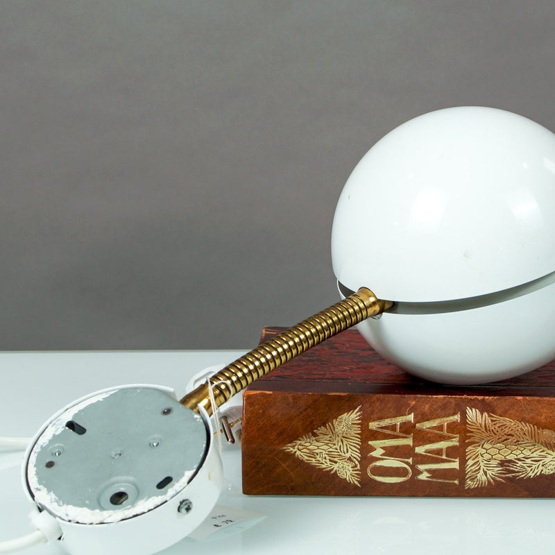 Vintage sein&auml;valaisin Pallukka &ndash; Orno, 1970-luku