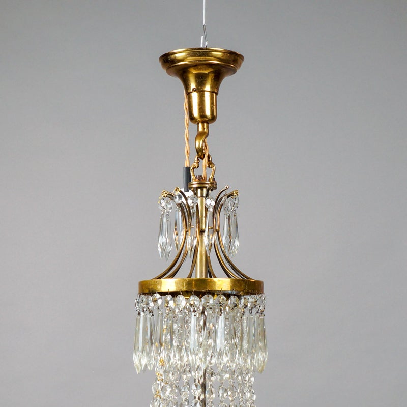 Pussikristallikruunu &ndash; antiikkikristallikruunu, 1920-luku