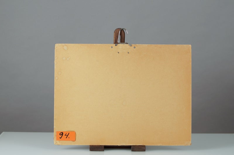 Vintage koulutaulu &ndash; Kettu Repolainen ja Kala-Ukko