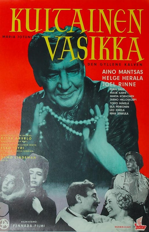 Kultainen vasikka elokuvajuliste