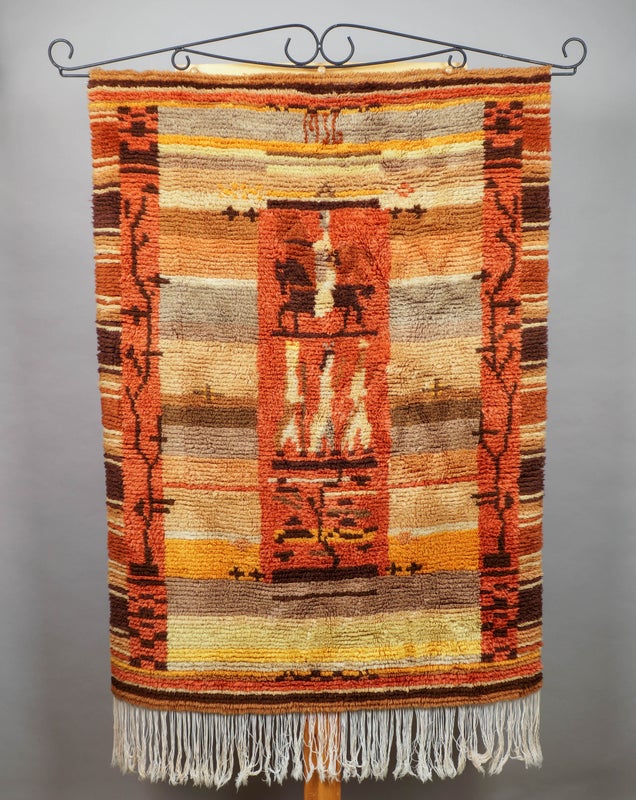 Kolme it&auml;maan tiet&auml;j&auml;&auml; ryijy - Margareta Ahlstedt-Willandt