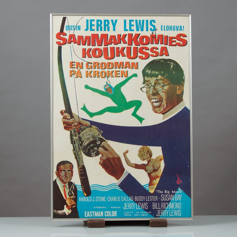 Elokuvajuliste Sammakkomies koukussa